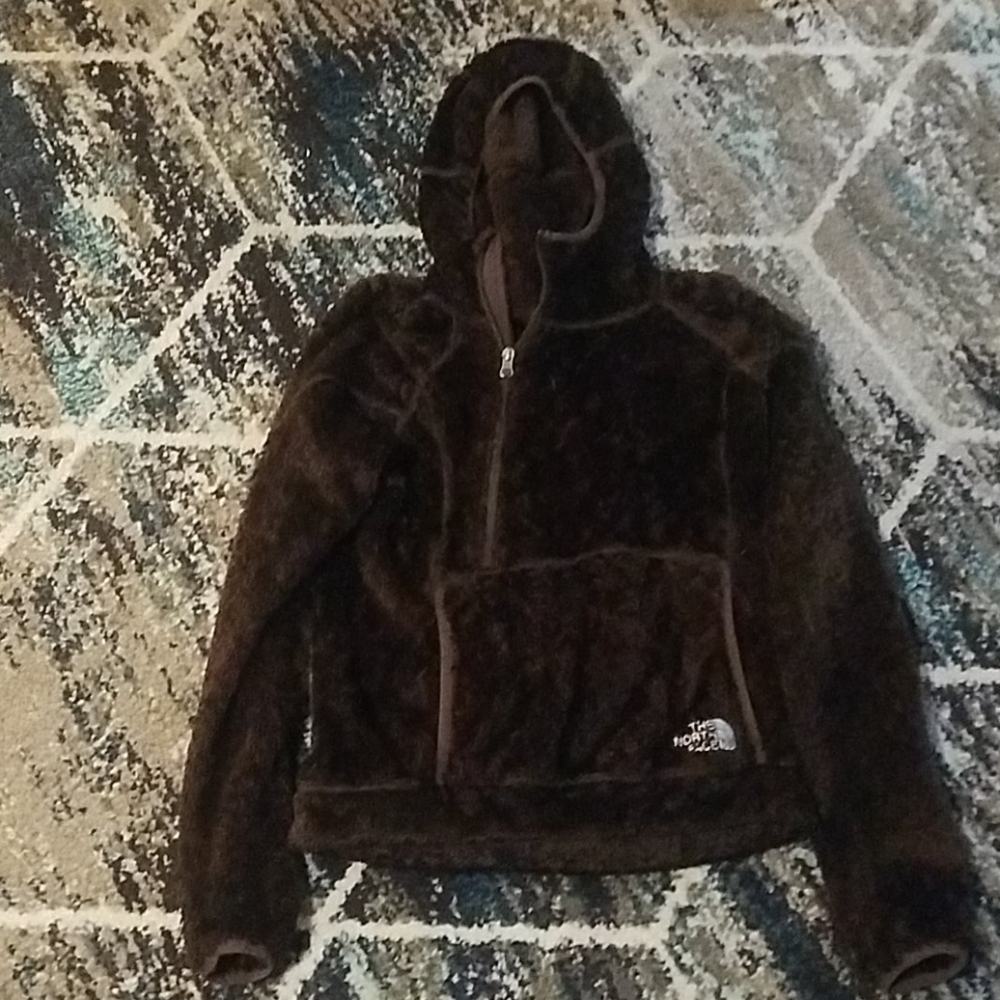 A brown sweatshirt